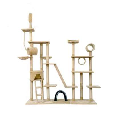 Wholesale Faux Fur Extra Large Cat Tree Furniture For Kitten