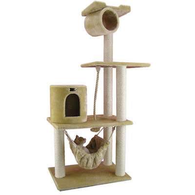 Wholesale cats play houses pet condo tower cat tree house