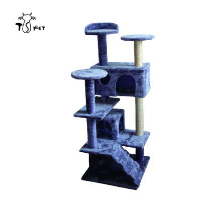 Cheap Price Corrugated Tall Cat House Scratch Tree Scratcher Castle