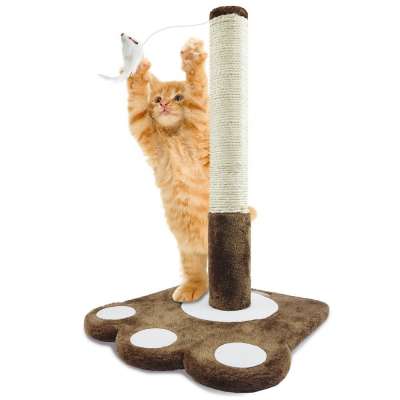 Amazon Hot Sale Cat Scratching Post cat plush toys Climbing Sisal Scratcher